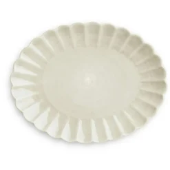 Oyster Dish 35x30 cm, Plum