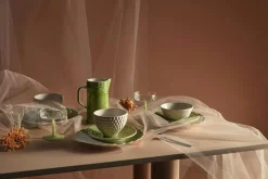 Oyster Plate, Yellow, 28 cm