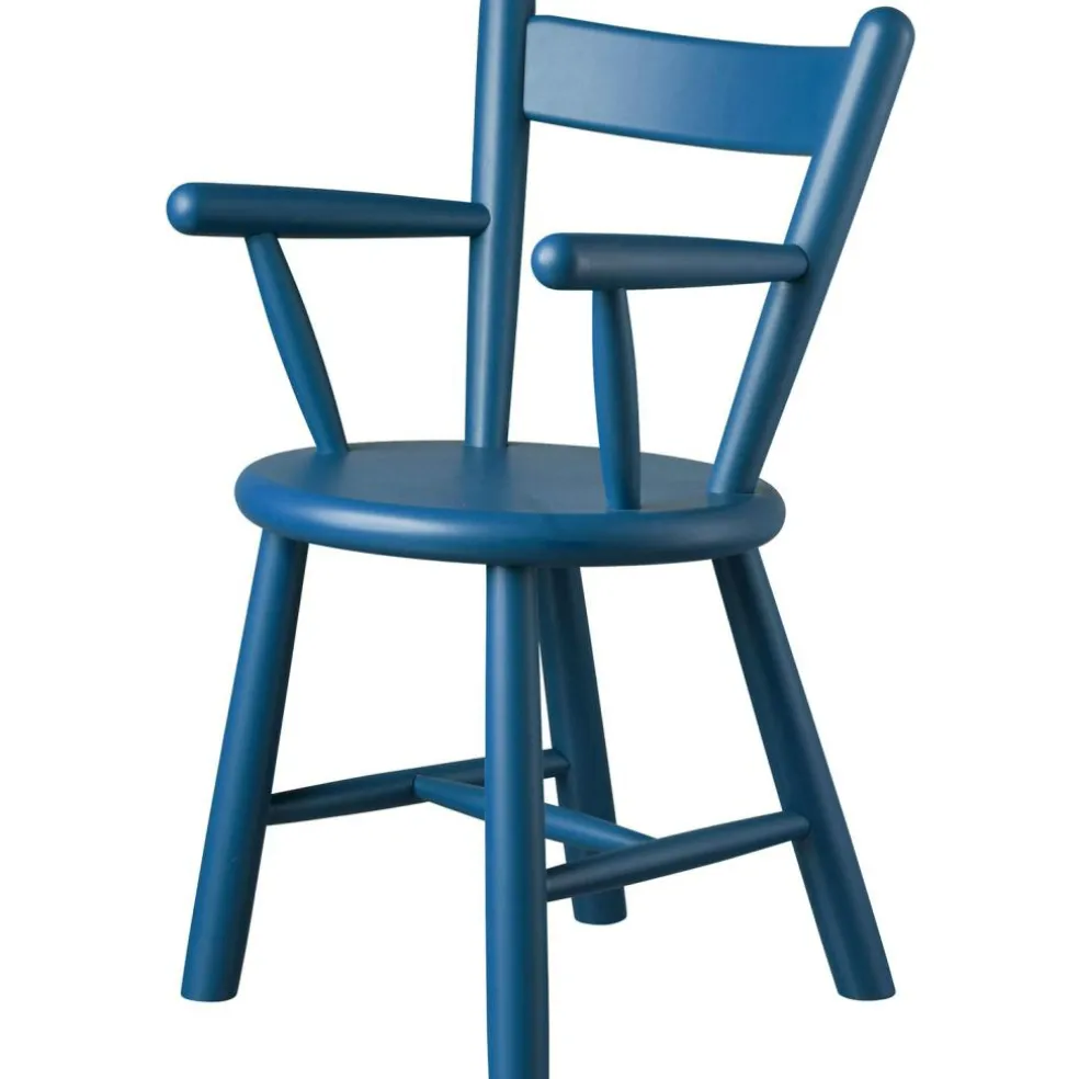 P9 Children'S Chair, Blue Grey