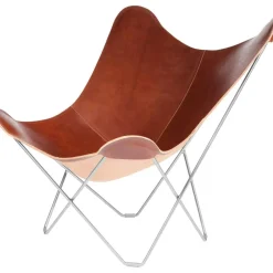 Pampa Mariposa Chair, Grass Green/ Chrome