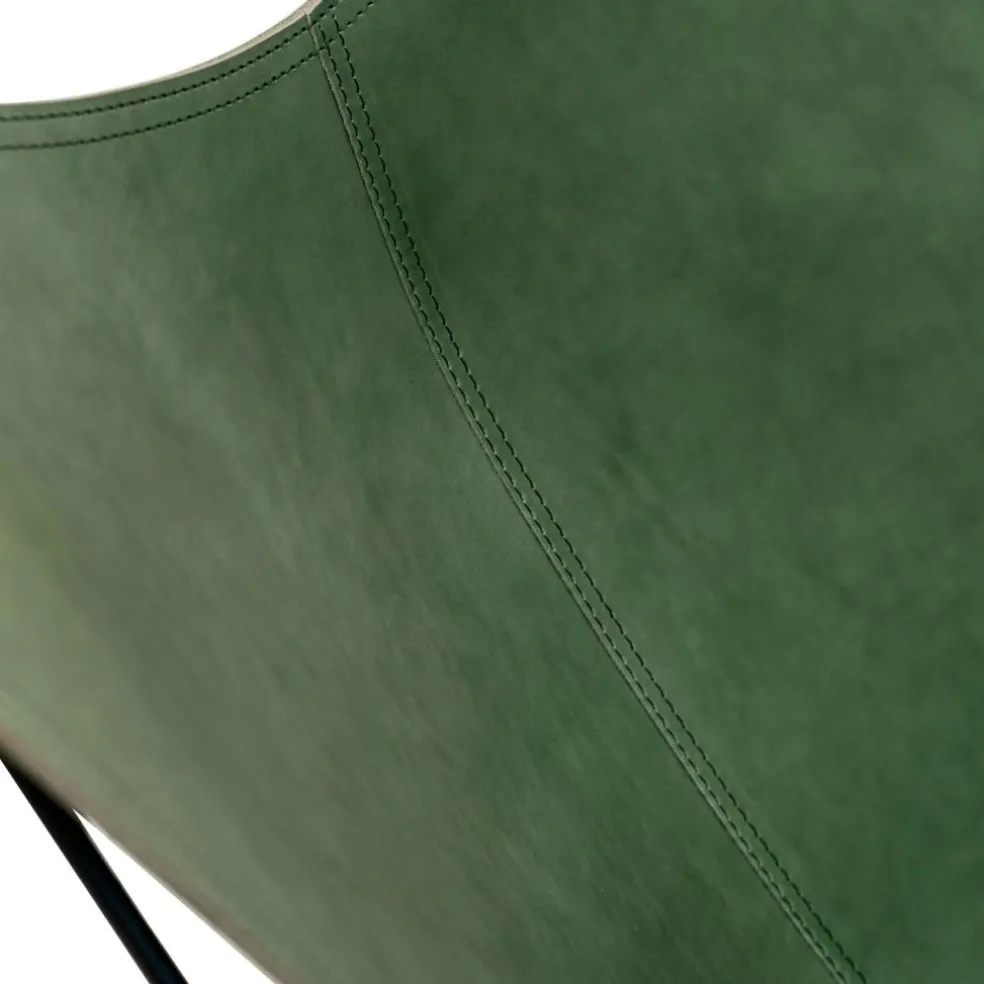 Pampa Mariposa Chair, Grass Green/ Chrome