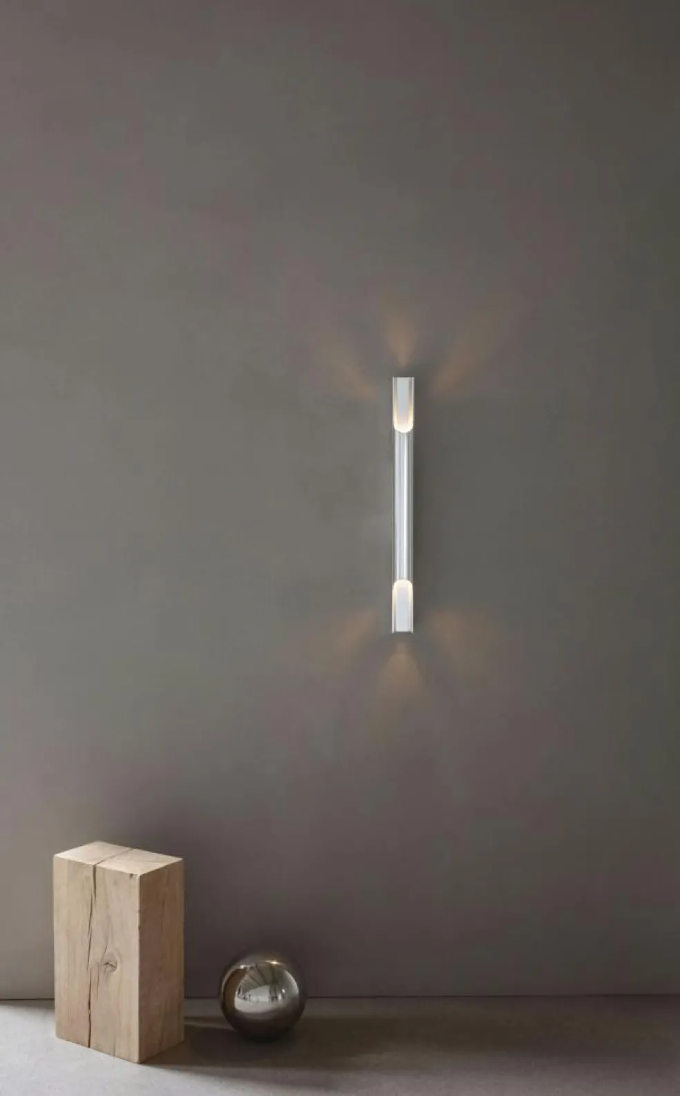 PAN 50 Wall Lamp, Aluminium