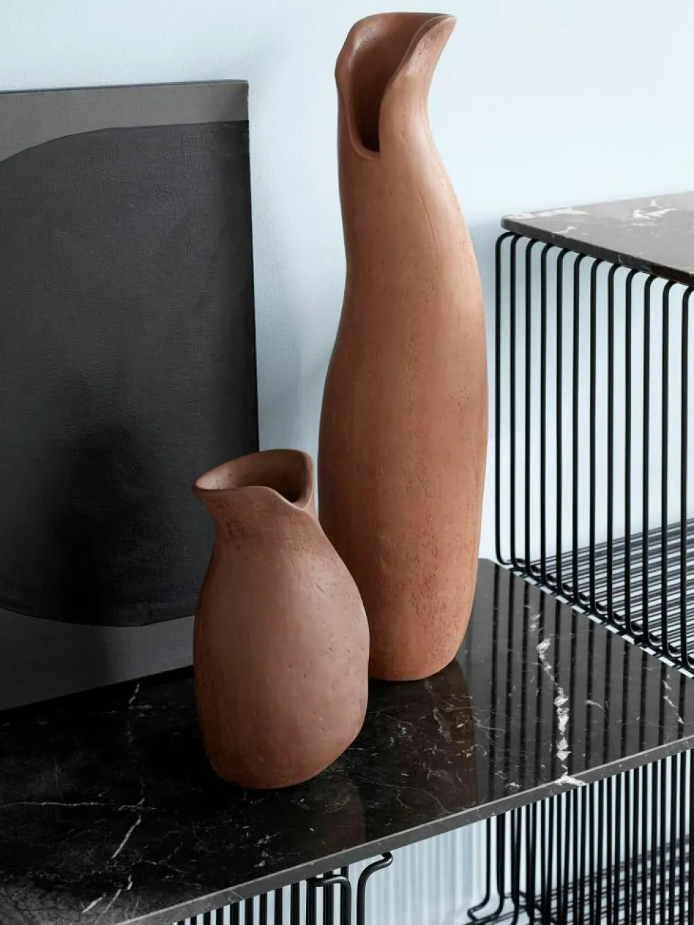 Panton Wire Ext Top Panel D:34, Fjord