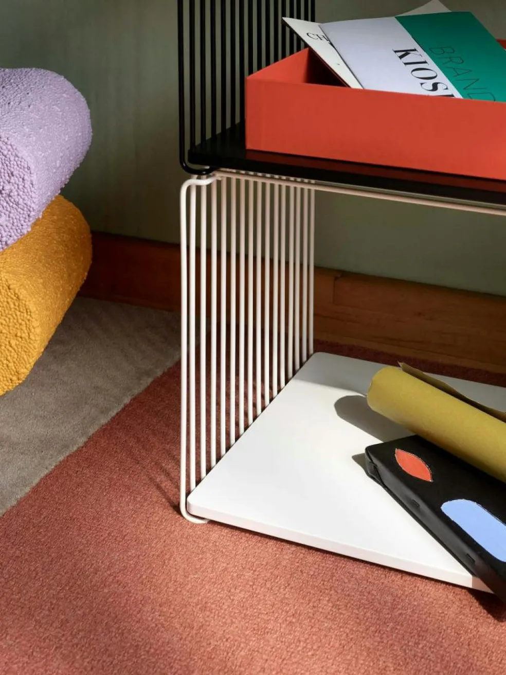 Panton Wire Ext Top Panel D:34, Fjord