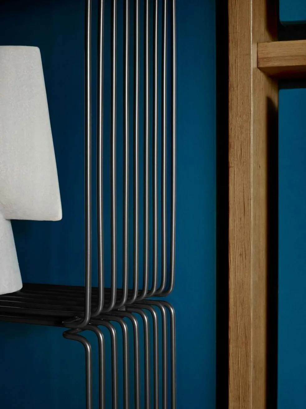 Panton Wire Extended Shelf 18, Black