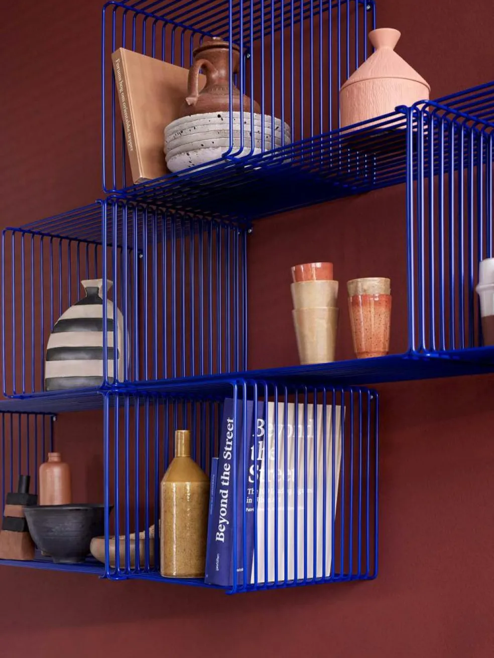 Panton Wire Shelf 34, Chrome