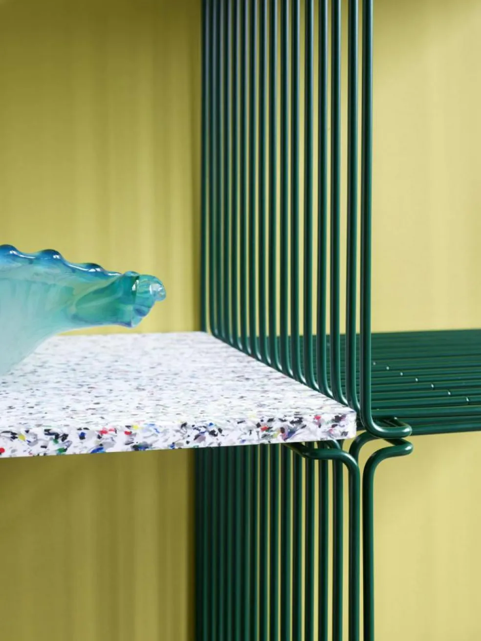 Panton Wire Shelf 34, Chrome