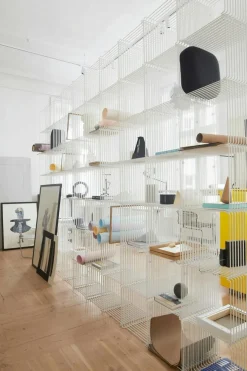 Panton Wire Shelf 34, Chrome