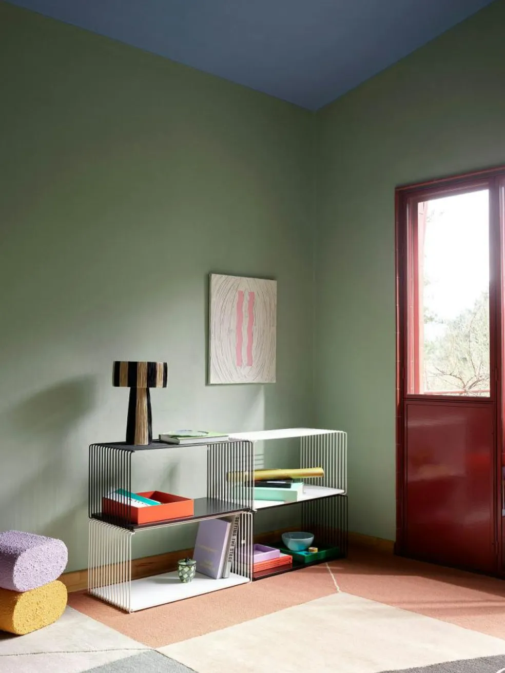 Panton Wire Top Panel D:34, Pine