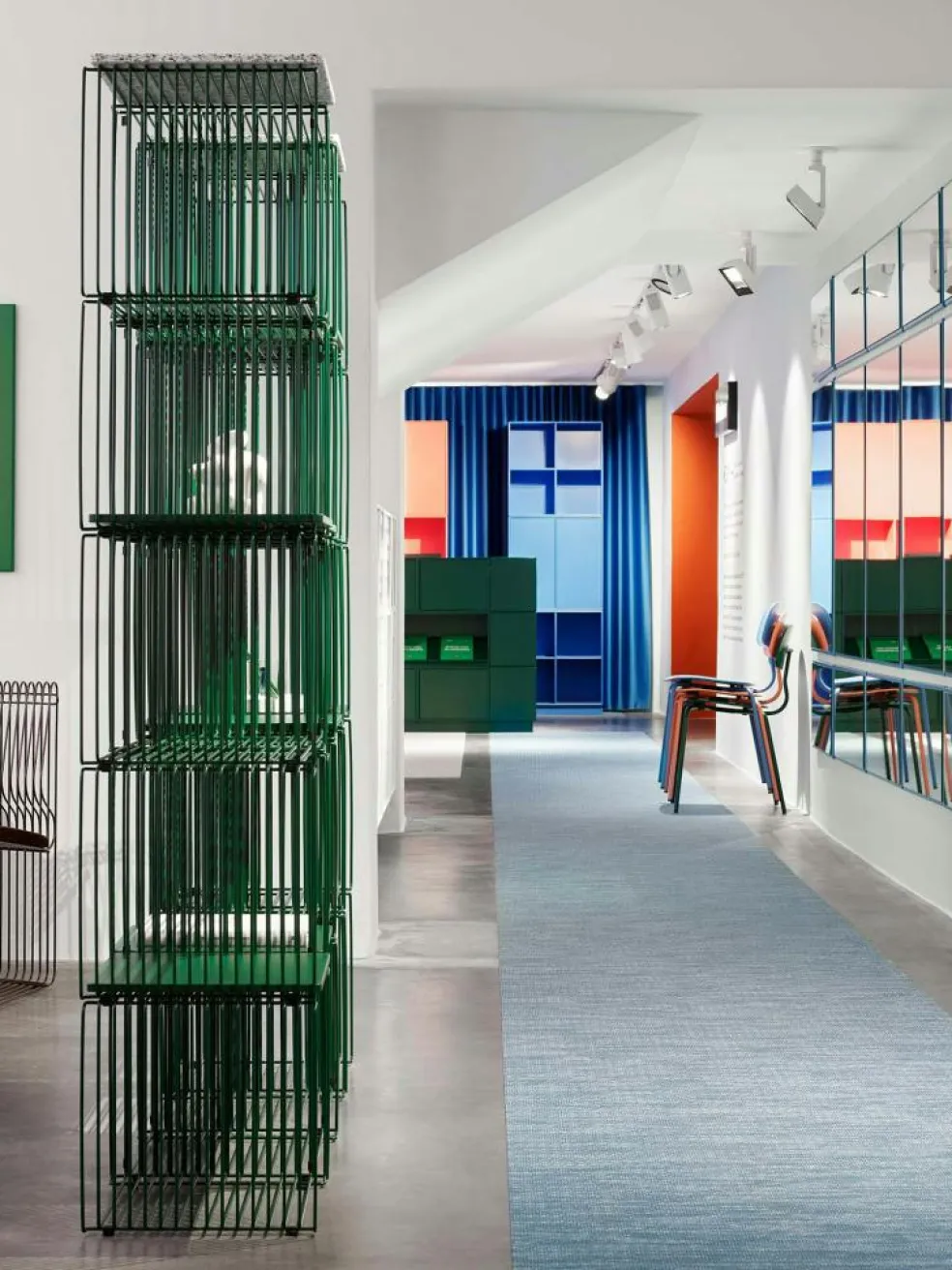 Panton Wire Top Panel D:34, Pine