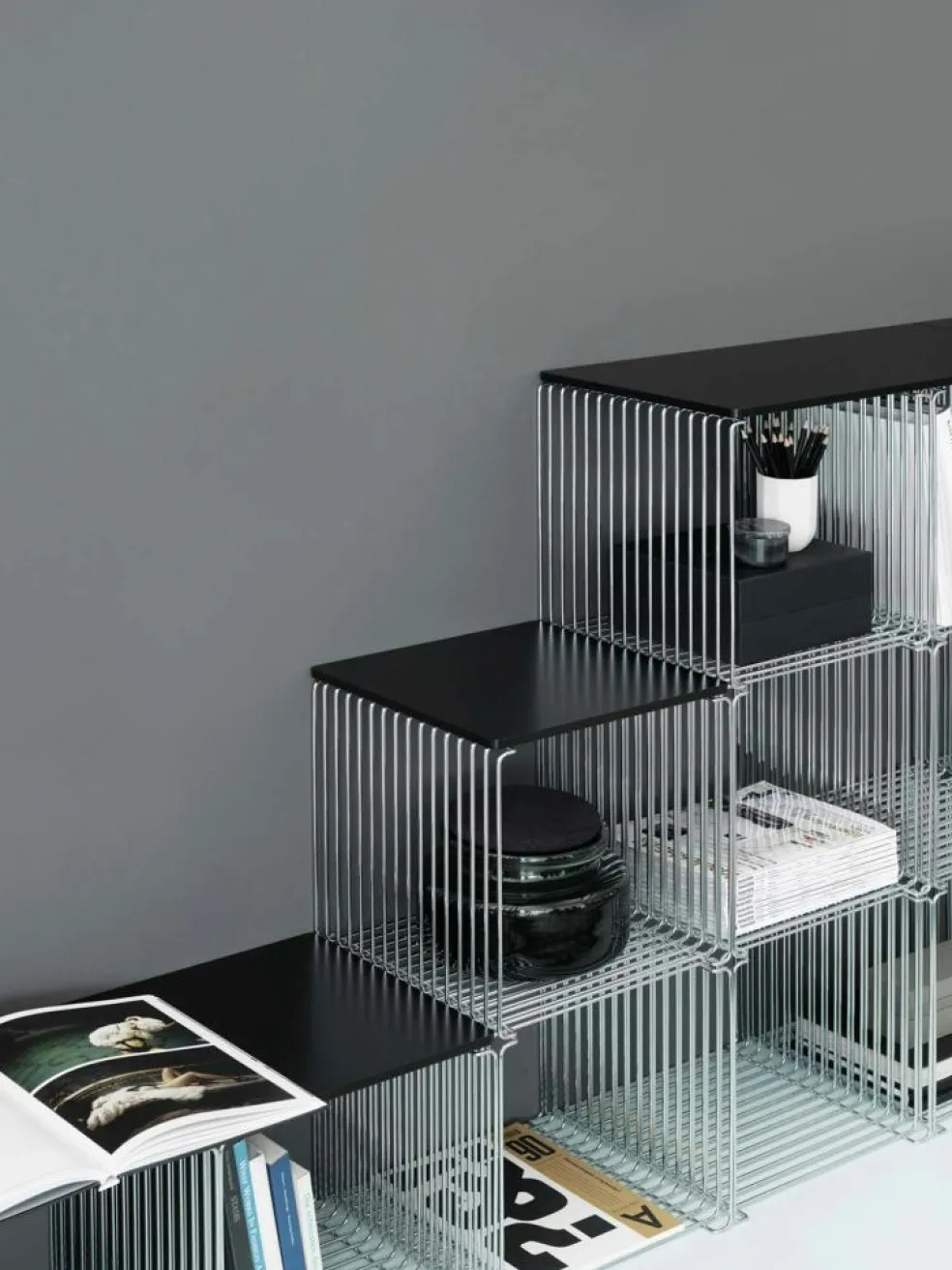 Panton Wire Top Panel D:34, Pine