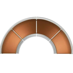 Pantonova Seat Cushion Convex, Black Leather