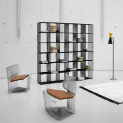 Pantonova Seat Cushion Concave, Black Leather