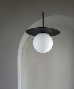 Paris Nights Pendant Black, Ø25 cm