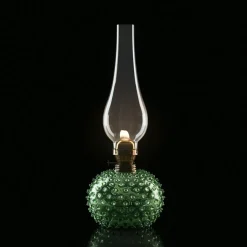 Paris Oil Lamp, Light Green