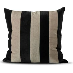 Pathi Pillow Black / Beige, 45x45 cm