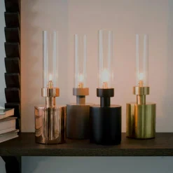 Patina Oil Lamp Mini, Copper