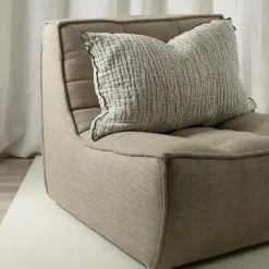 Pauline Cushion Cover 50x70 cm, Shadow