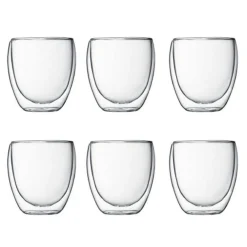 PAVINA Double wall Glass 35 cl, 6-pcs