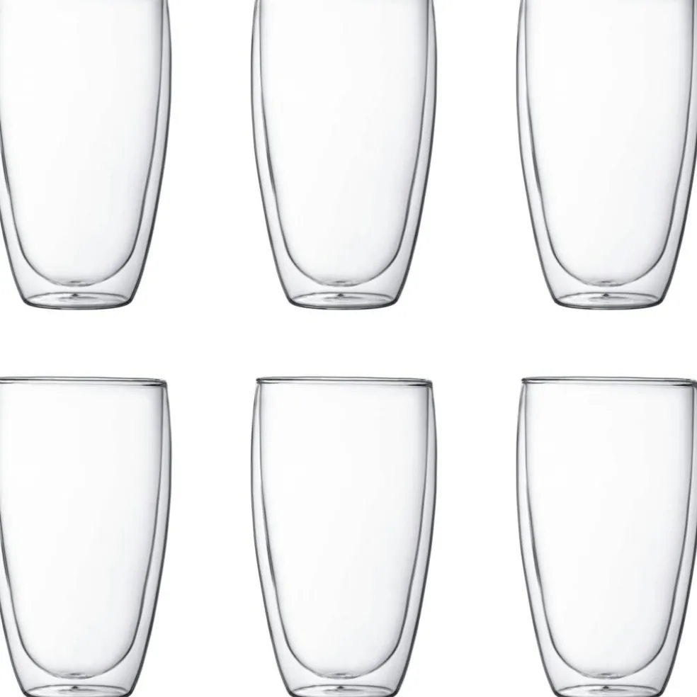 PAVINA Double wall Glass 35 cl, 6-pcs