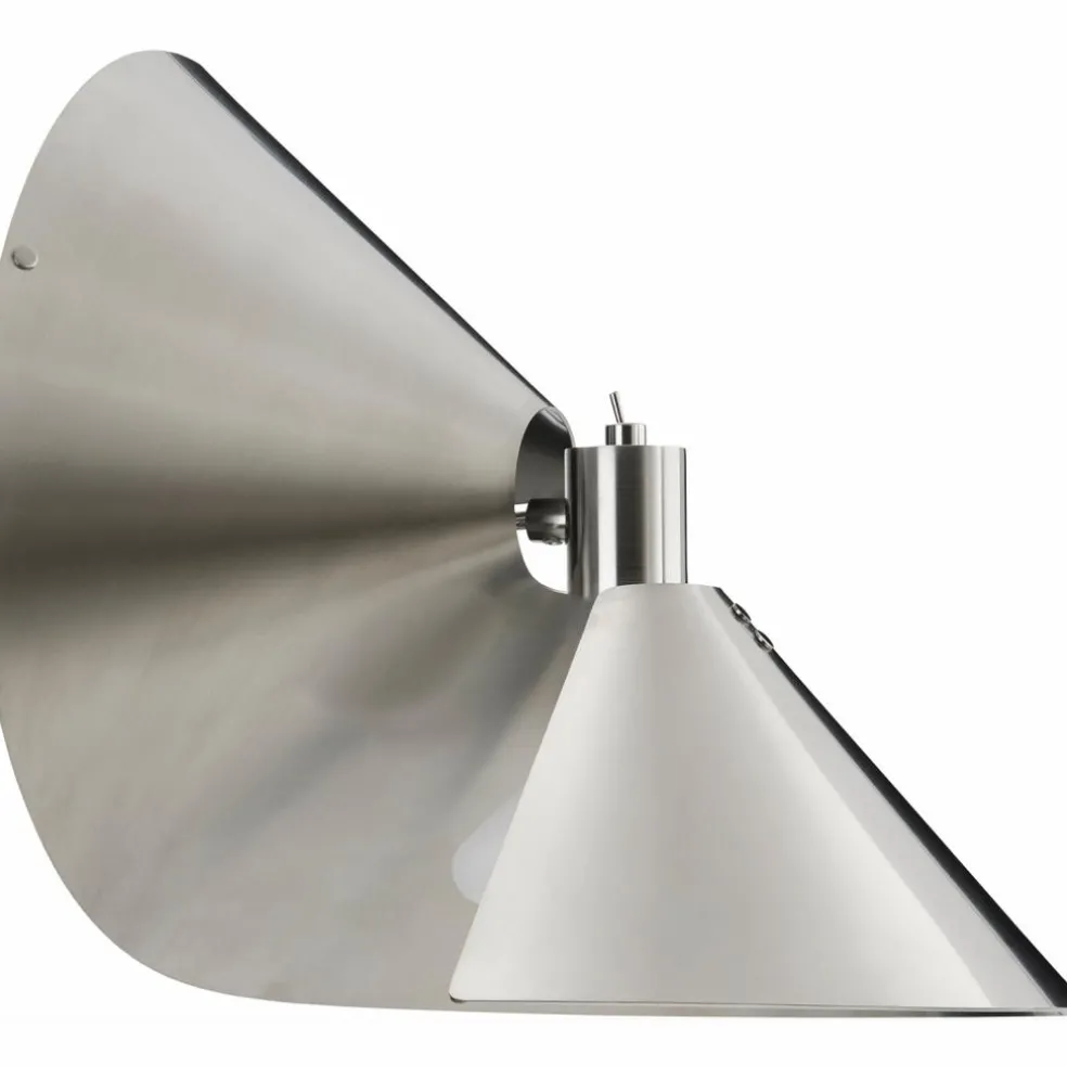 Peel Wall Lamp, Stainless Steel