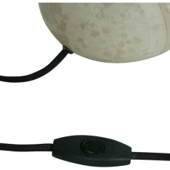 Pella Lamp Base, Travertine