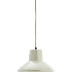 Pendant Enamel 24,5 cm, Taupe