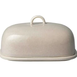Perlemor Butter Dish, Sand