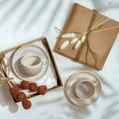 Perlemor Espresso Cup 6 cl, Sand