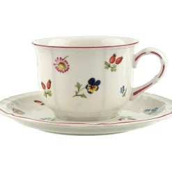 Petite Fleur Cappuccino Cup With Saucer