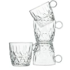 Picknick Coffee Mugs 20 cl 4-pack, Clear