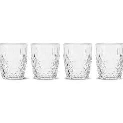 Picnic Juni Water Glasses 4-pack, Amber