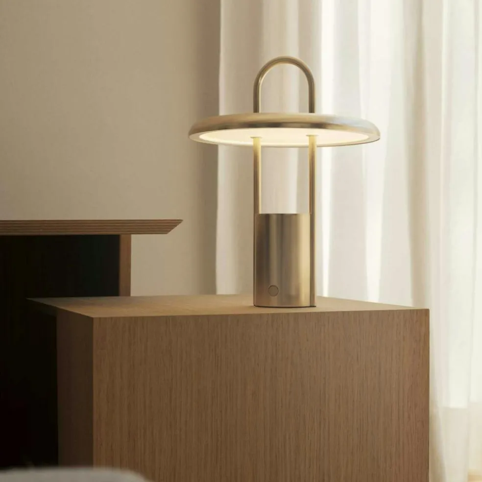 Pier Led Lamp Portable 25 cm, Black