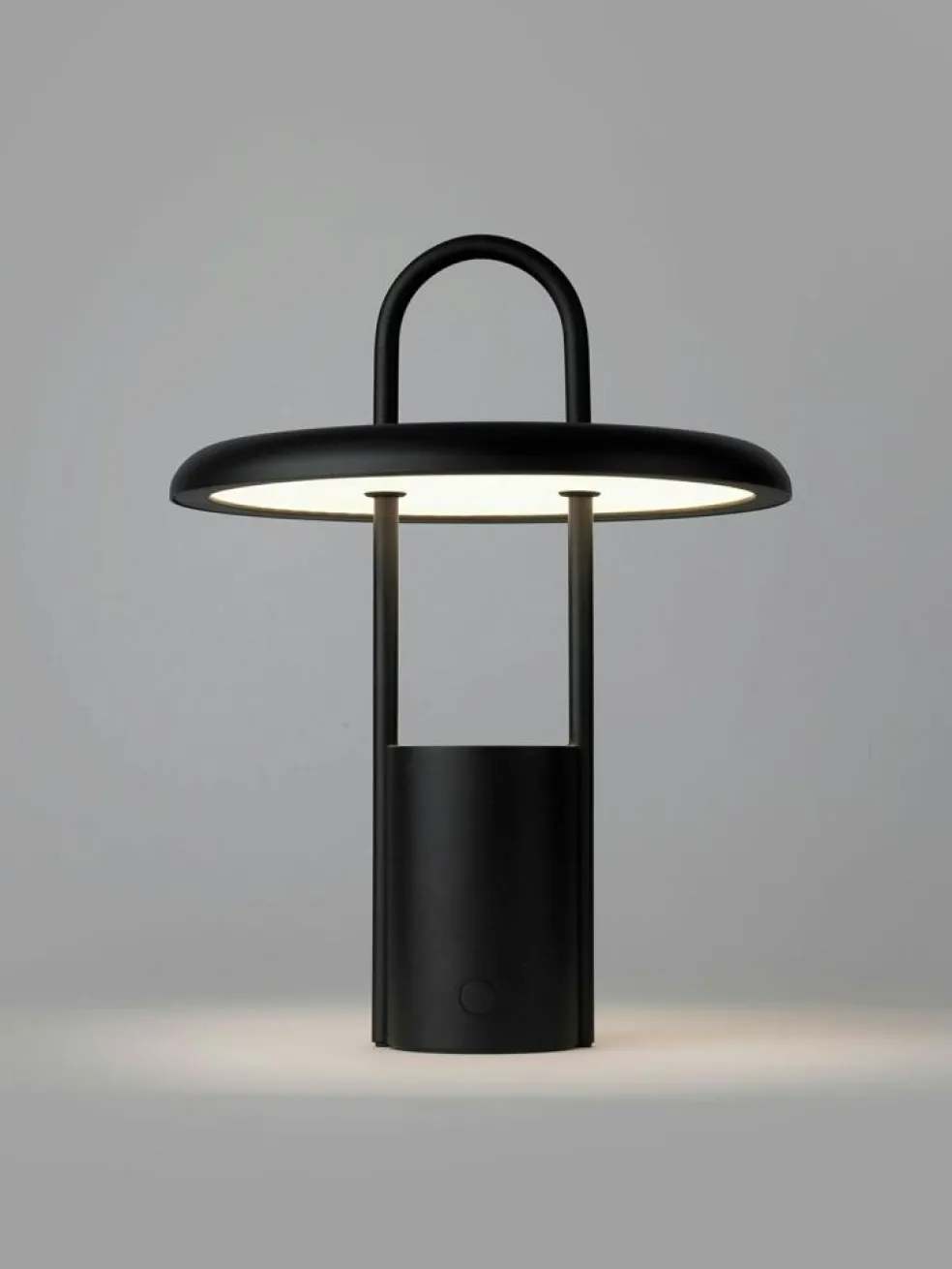 Pier Led Lamp Portable 25 cm, Black