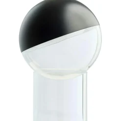 Pila Table Lamp Portable, Brushed Aluminium
