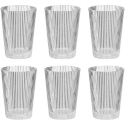 Pilastro Drinking Glass 24 cl, 6 Pcs