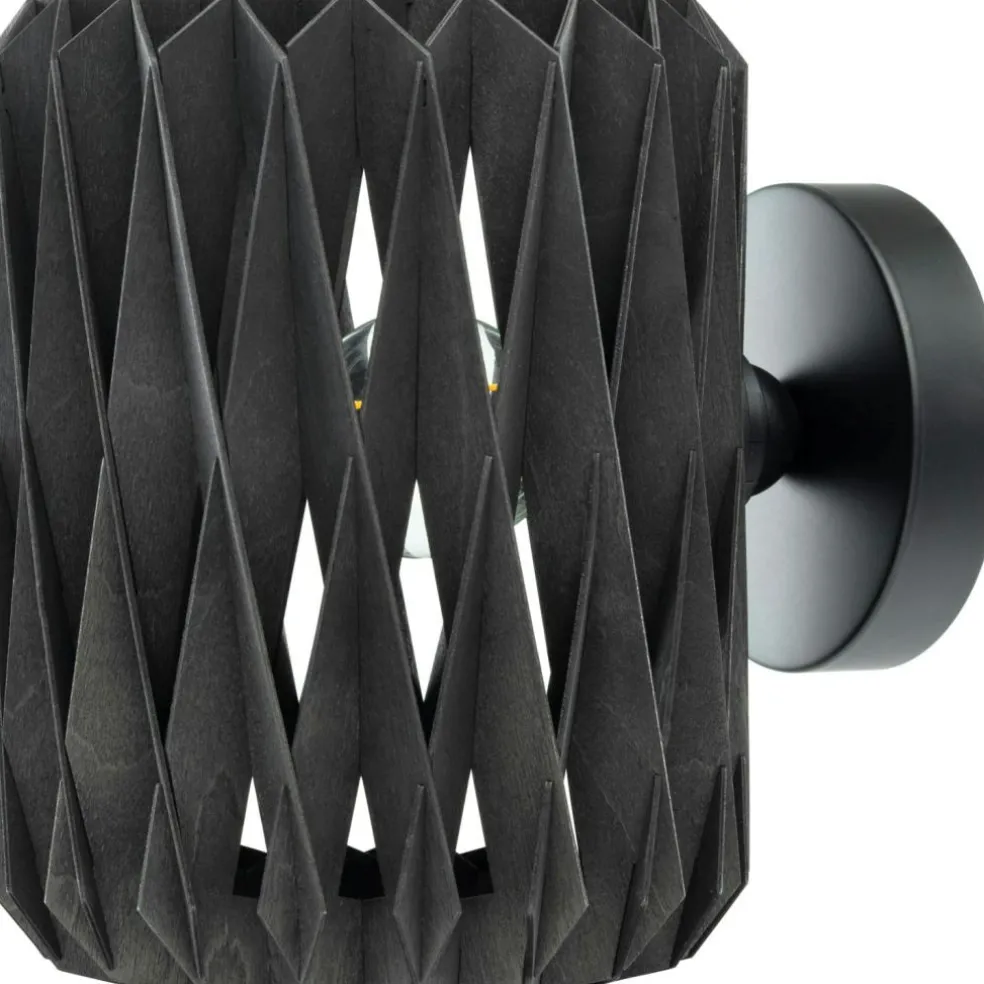 Pilke Signature 18 Wall Lamp, Black
