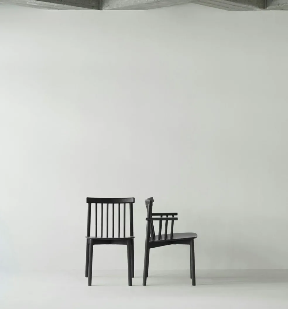Pind Armchair, Black Stained Ash