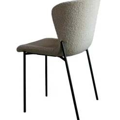Pipe Chair, Beige Karakorum / Black Steel