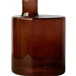 Pipe Vase 21 cm, Dark Red