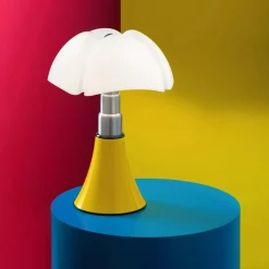 Pipistrello Mini Table Lamp Portable, Brown