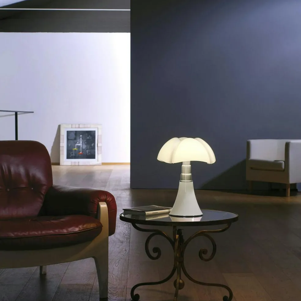 Pipistrello Mini Table Lamp Portable, Brown