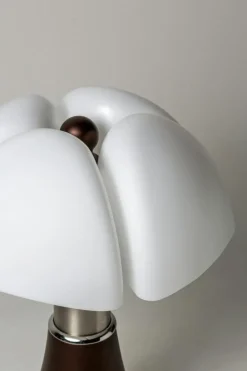 Pipistrello Mini Table Lamp LED, Dark Brown