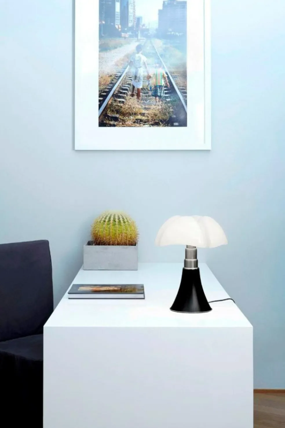 Pipistrello Mini Table Lamp LED, Dark Brown