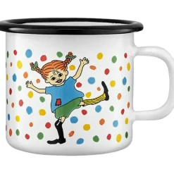 Pippi Enamel Mug Hoppsansa 25 cl