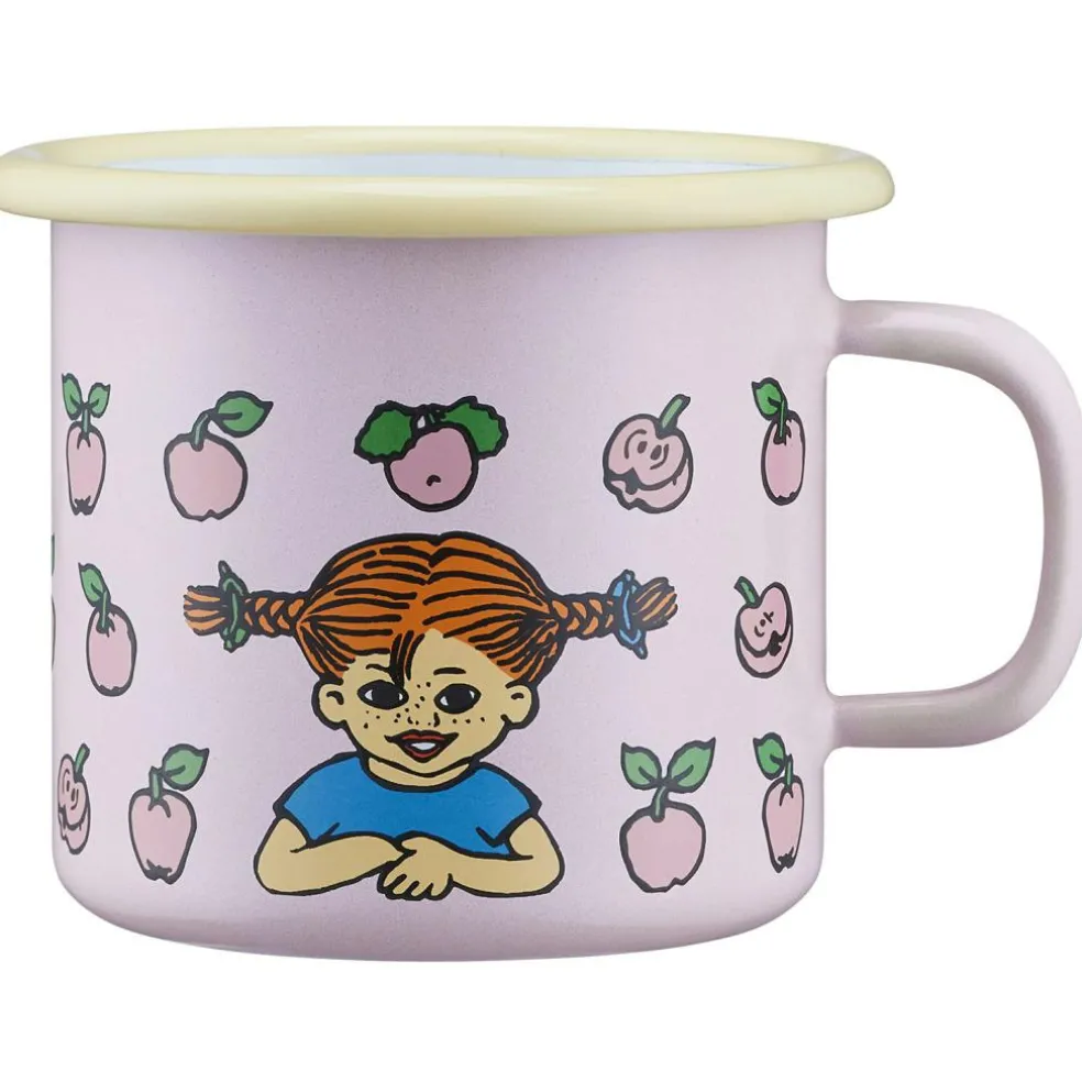 Pippi Fruits Enamel Mug 25 cl