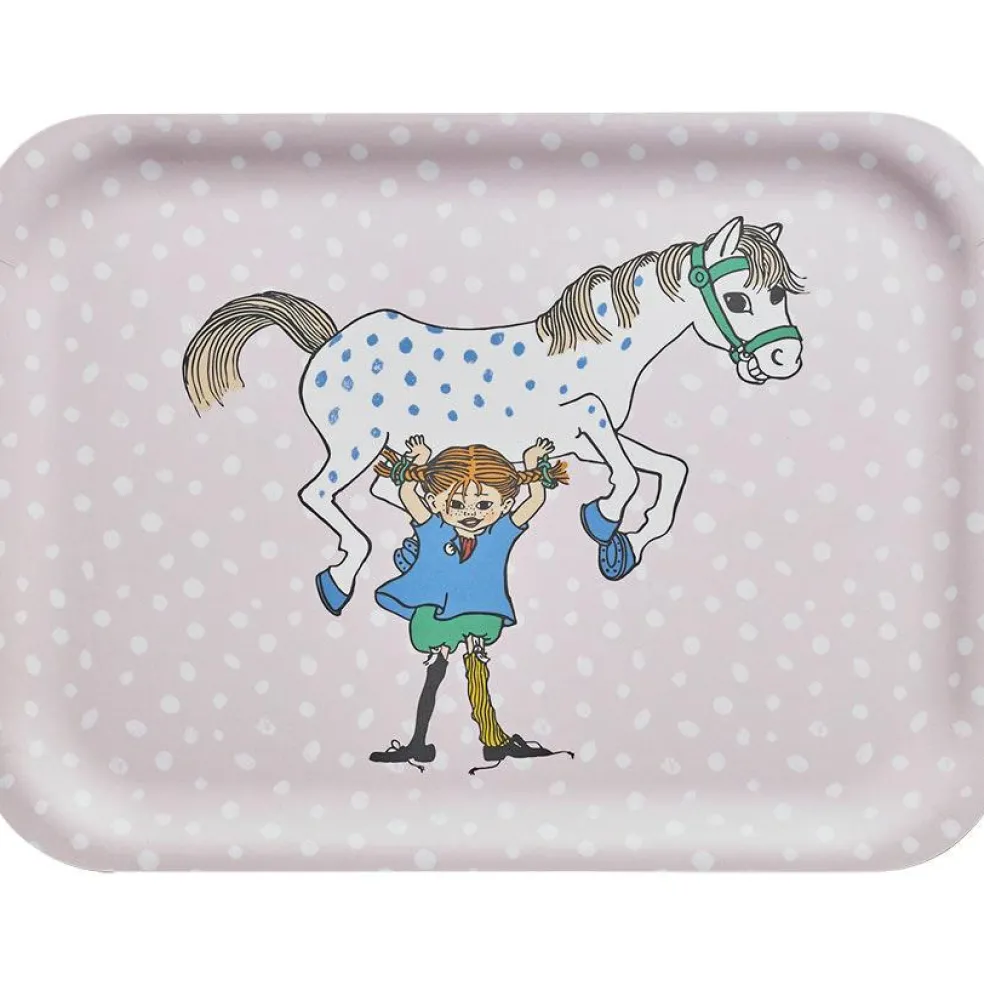 Pippi Tray Pippi and the Horse 20x27 cm