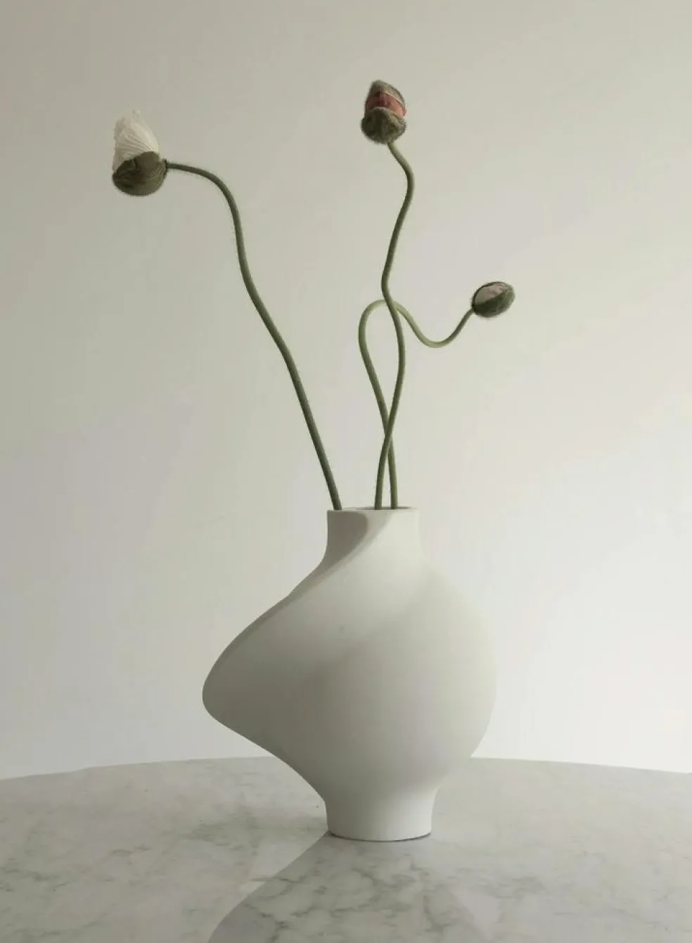 Pirout 01 Vase 25 cm, Vintage Glaze