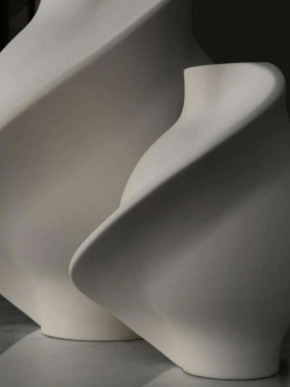 Pirout 02 Vase 42 cm, Vintage Glaze