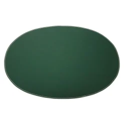Placemat Oval 35x48cm, Dark Green